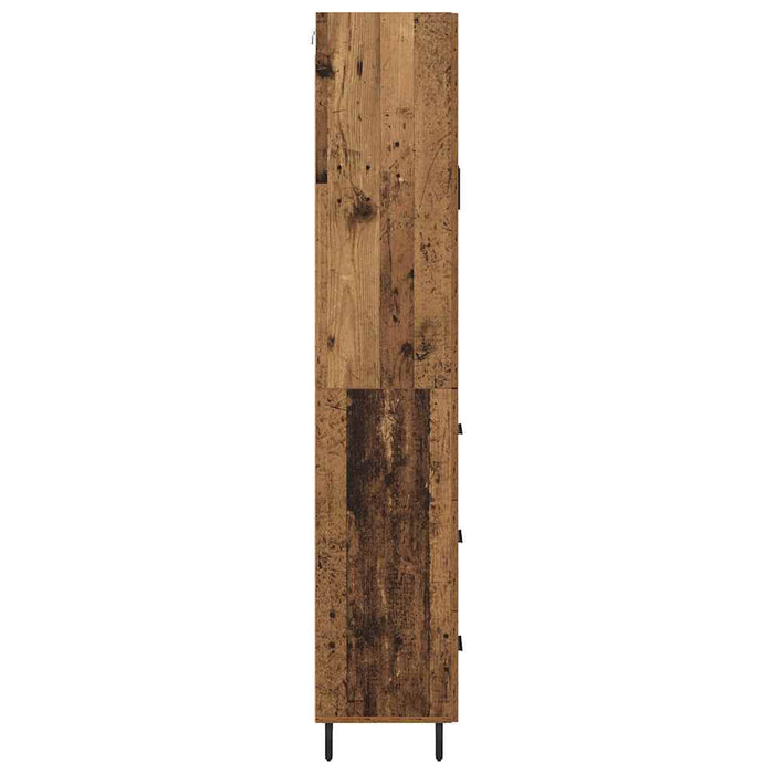 Bufet cu sertar 2 pcs Lemn vechi Lemn compozit - WALTI WALTI