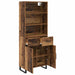 Bufet cu sertar 2 pcs Lemn vechi Lemn compozit - WALTI WALTI