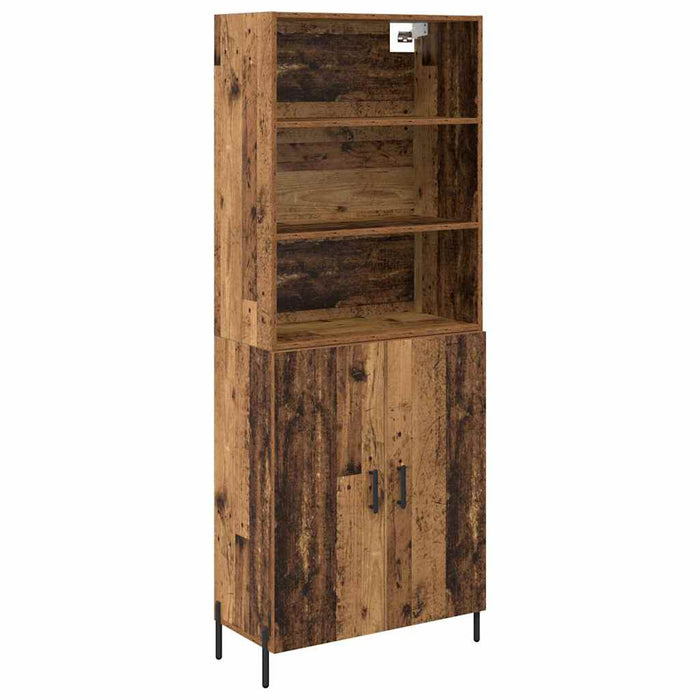 Bufet Lemn Vechi 69,5 x 32,5 x 180 cm Lemn compozit - WALTI WALTI