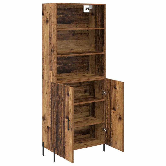 Bufet Lemn Vechi 69,5 x 32,5 x 180 cm Lemn compozit - WALTI WALTI