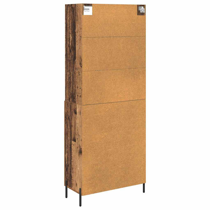Bufet Lemn Vechi 69,5 x 32,5 x 180 cm Lemn compozit - WALTI WALTI