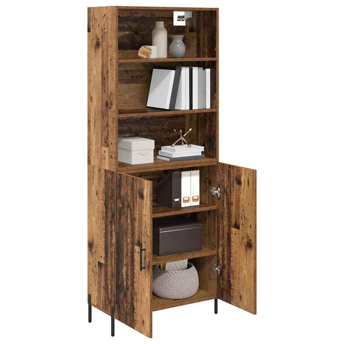Bufet Lemn Vechi 69,5 x 32,5 x 180 cm Lemn compozit - WALTI WALTI