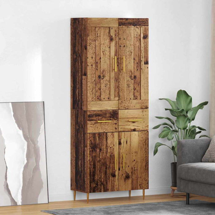 Bufet cu sertar Lemn Vechi 69,5 x 34 x 180 cm Lemn compozit - WALTI WALTI