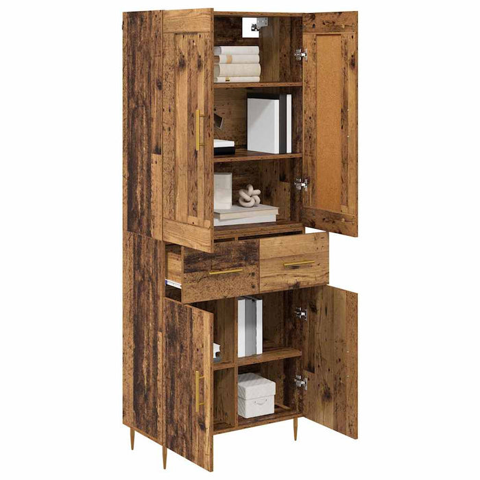 Bufet cu sertar Lemn Vechi 69,5 x 34 x 180 cm Lemn compozit - WALTI WALTI