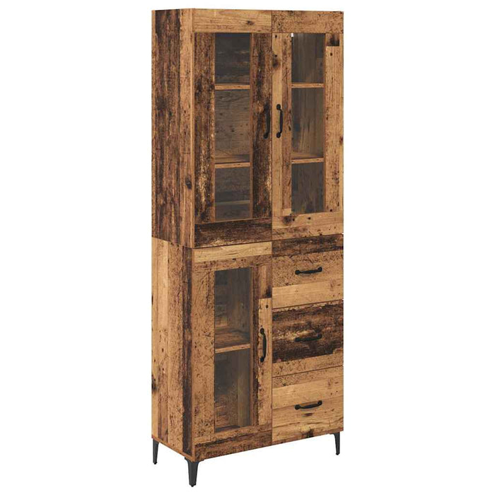 Bufet Pe perete Lemn Vechi 69,5 x 34 x 180 cm Lemn compozit - WALTI WALTI