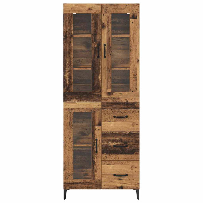Bufet Pe perete Lemn Vechi 69,5 x 34 x 180 cm Lemn compozit - WALTI WALTI