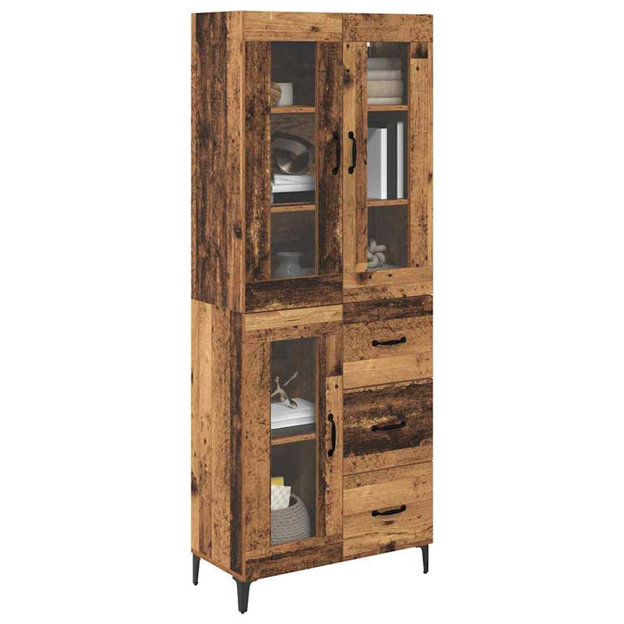 Bufet Pe perete Lemn Vechi 69,5 x 34 x 180 cm Lemn compozit - WALTI WALTI