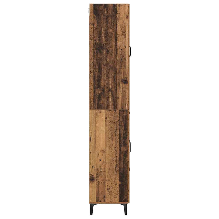 Bufet Pe perete Lemn Vechi 69,5 x 34 x 180 cm Lemn compozit - WALTI WALTI