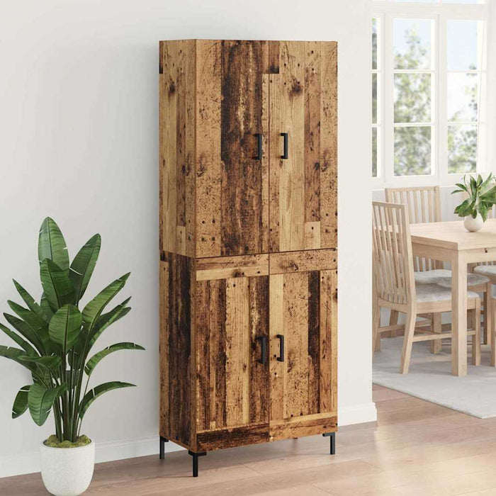 Bufet Pe perete Lemn Vechi 69,5 x 34 x 180 cm Lemn compozit - WALTI WALTI