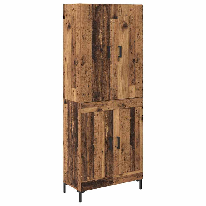 Bufet Pe perete Lemn Vechi 69,5 x 34 x 180 cm Lemn compozit - WALTI WALTI