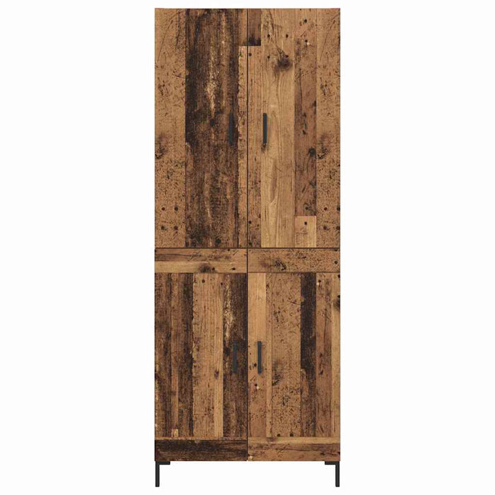 Bufet Pe perete Lemn Vechi 69,5 x 34 x 180 cm Lemn compozit - WALTI WALTI
