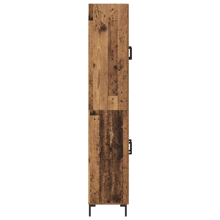 Bufet Pe perete Lemn Vechi 69,5 x 34 x 180 cm Lemn compozit - WALTI WALTI