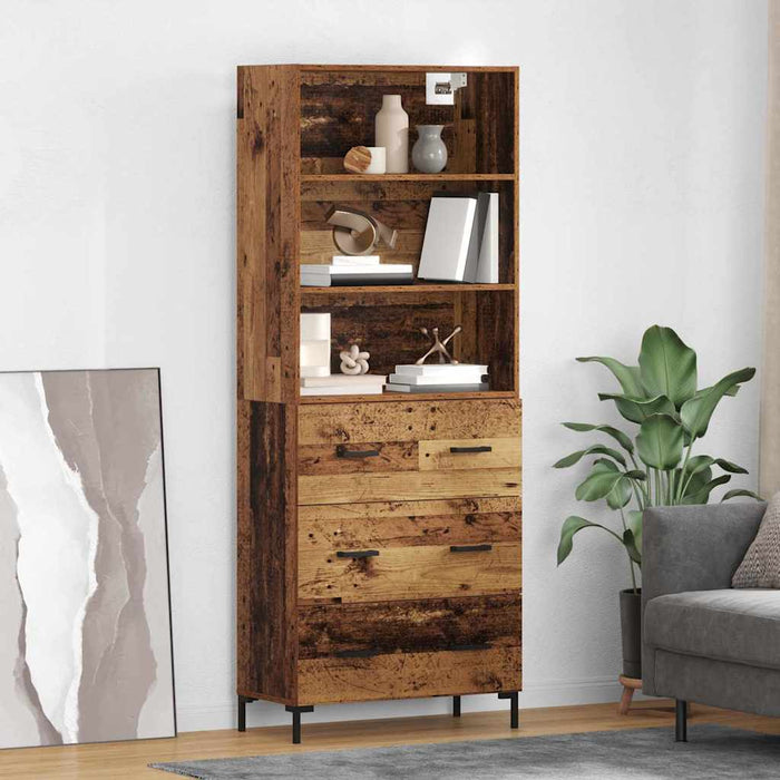 Bufet cu sertar Lemn vechi 69,5 x 34 x 180 cm Lemn compozit - WALTI WALTI
