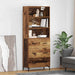 Bufet cu sertar Lemn vechi 69,5 x 34 x 180 cm Lemn compozit - WALTI WALTI