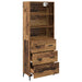 Bufet cu sertar Lemn vechi 69,5 x 34 x 180 cm Lemn compozit - WALTI WALTI
