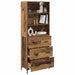 Bufet cu sertar Lemn vechi 69,5 x 34 x 180 cm Lemn compozit - WALTI WALTI