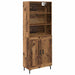 Bufet Lemn vechi 69,5 x 34 x 180 cm Lemn compozit - WALTI WALTI