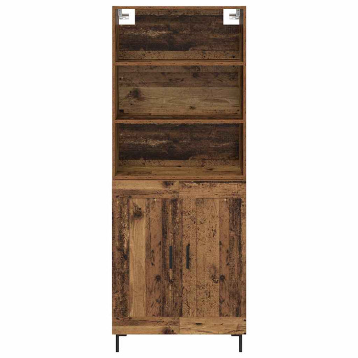 Bufet Lemn vechi 69,5 x 34 x 180 cm Lemn compozit - WALTI WALTI