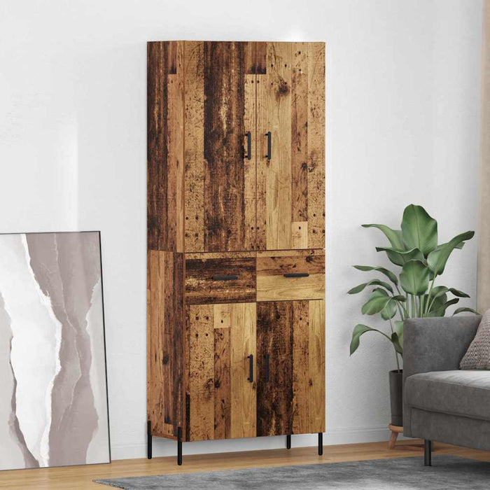 Bufet Pe perete Lemn Vechi 69,5 x 34 x 180 cm Lemn compozit - WALTI WALTI