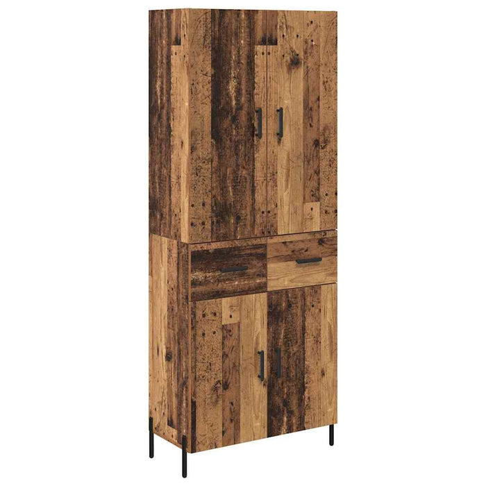Bufet Pe perete Lemn Vechi 69,5 x 34 x 180 cm Lemn compozit - WALTI WALTI