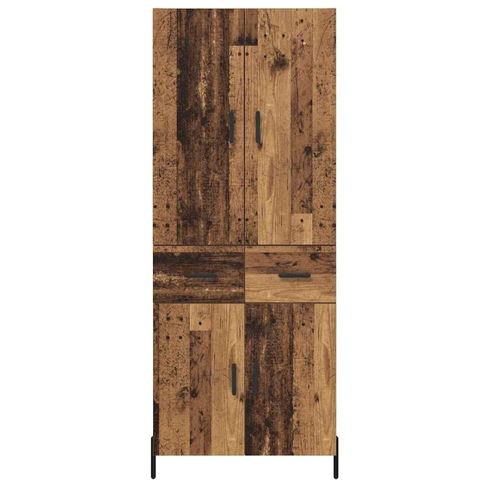 Bufet Pe perete Lemn Vechi 69,5 x 34 x 180 cm Lemn compozit - WALTI WALTI