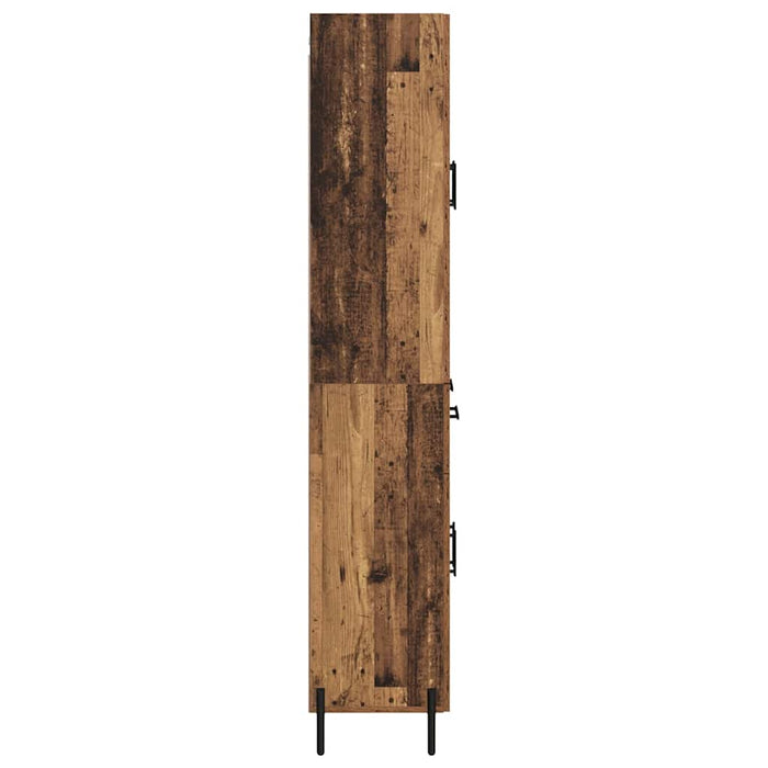 Bufet Pe perete Lemn Vechi 69,5 x 34 x 180 cm Lemn compozit - WALTI WALTI