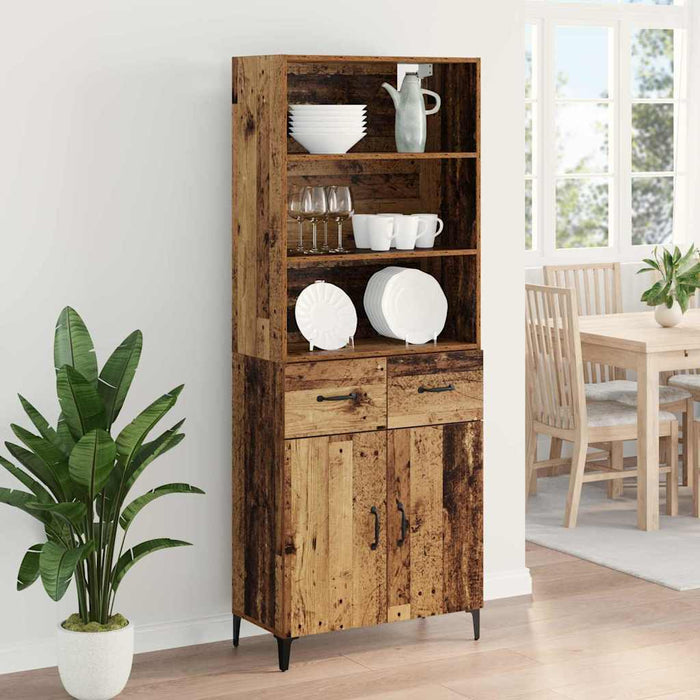 Bufet cu sertar Lemn Vechi 69,5 x 34 x 180 cm Lemn compozit - WALTI WALTI