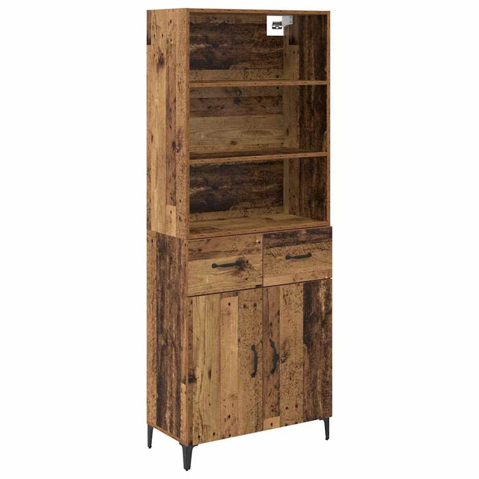 Bufet cu sertar Lemn Vechi 69,5 x 34 x 180 cm Lemn compozit - WALTI WALTI