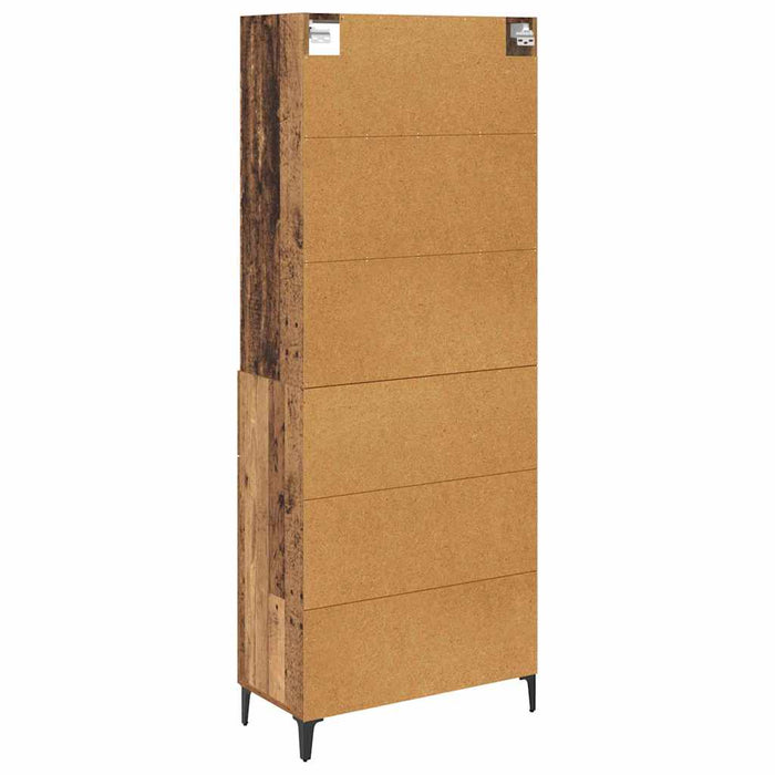 Bufet cu sertar Lemn Vechi 69,5 x 34 x 180 cm Lemn compozit - WALTI WALTI