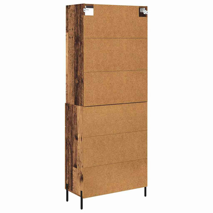 Bufet cu sertar Lemn Vechi 69,5 x 32,5 x 180 cm Lemn compozit - WALTI WALTI