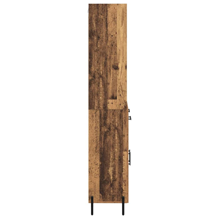 Bufet cu sertar Lemn Vechi 69,5 x 32,5 x 180 cm Lemn compozit - WALTI WALTI