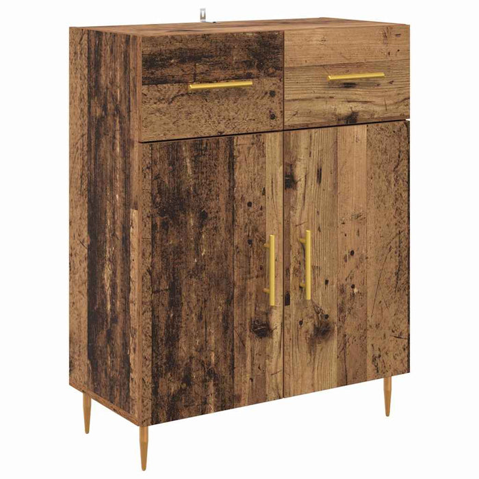 Bufet cu sertar Lemn vechi 69,5 x 34 x 180 cm Lemn compozit - WALTI WALTI