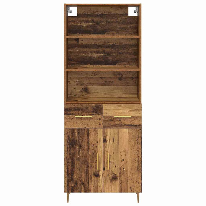 Bufet cu sertar Lemn vechi 69,5 x 34 x 180 cm Lemn compozit - WALTI WALTI