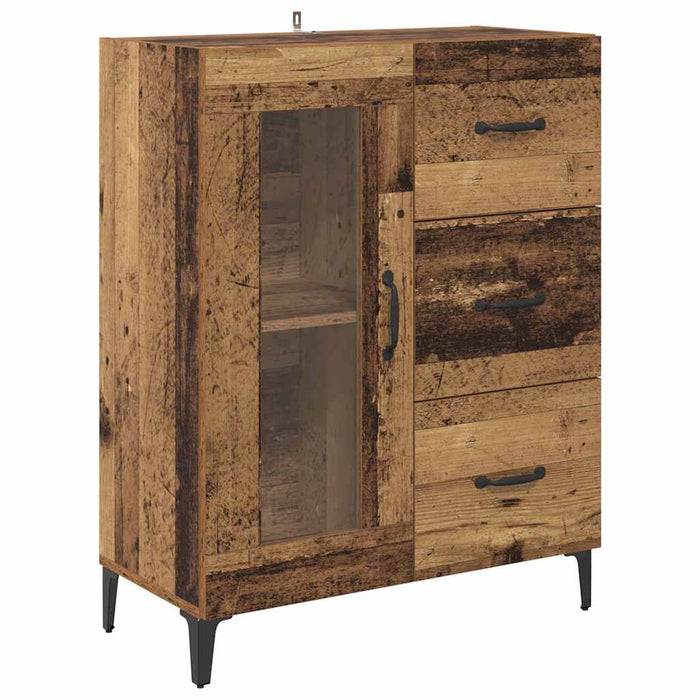 Bufet cu sertar Lemn Vechi 69,5 x 34 x 180 cm Lemn compozit - WALTI WALTI