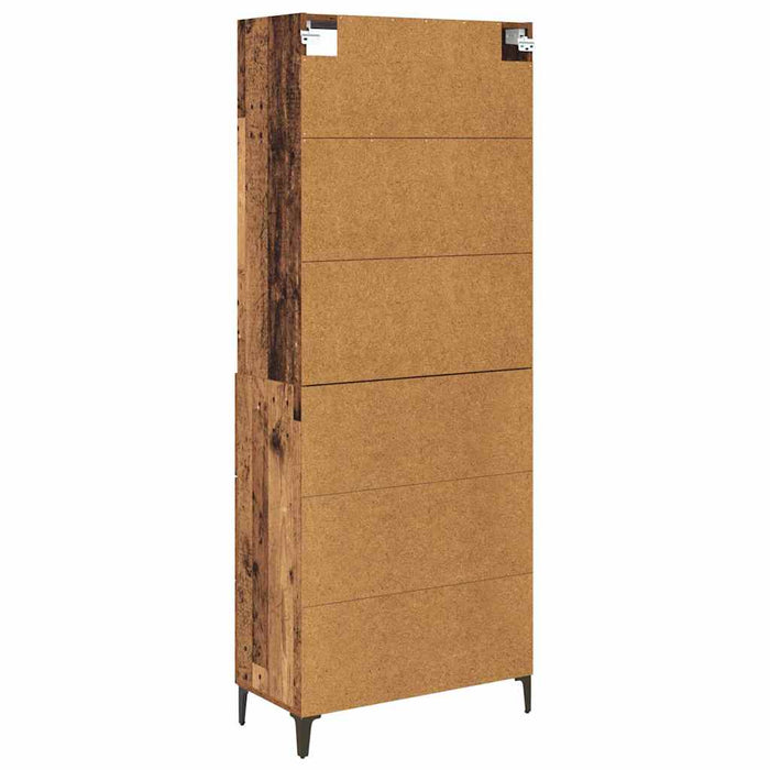 Bufet cu sertar Lemn Vechi 69,5 x 34 x 180 cm Lemn compozit - WALTI WALTI