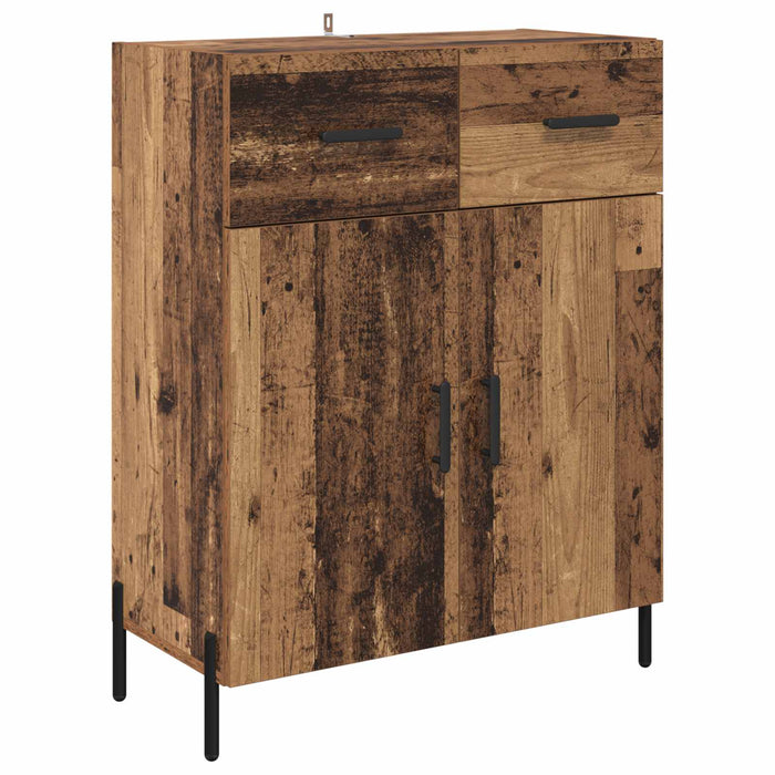 Bufet Pe perete Lemn Vechi 69,5 x 34 x 180 cm Lemn compozit - WALTI WALTI