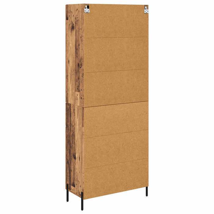 Bufet Pe perete Lemn Vechi 69,5 x 34 x 180 cm Lemn compozit - WALTI WALTI