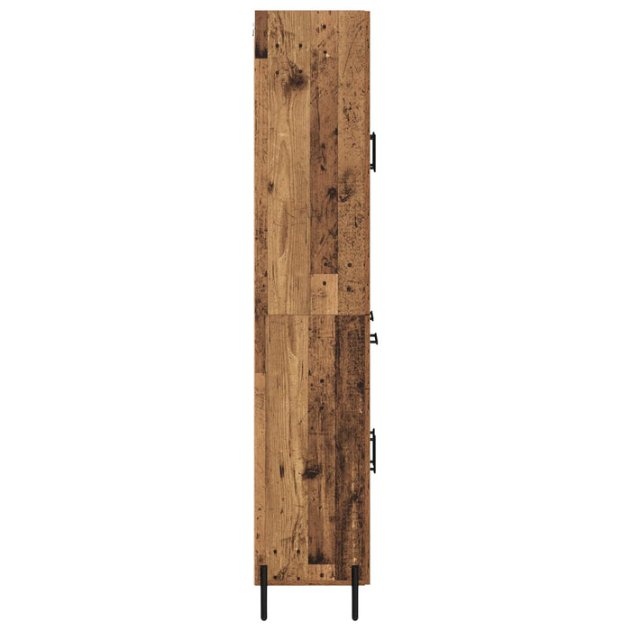 Bufet Pe perete Lemn Vechi 69,5 x 34 x 180 cm Lemn compozit - WALTI WALTI
