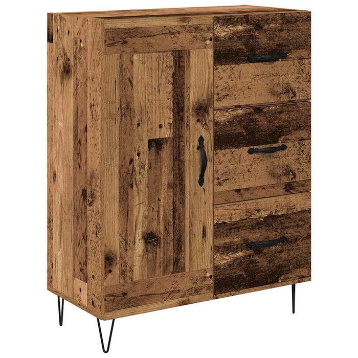 Bufet cu sertar Lemn vechi 69,5 x 34 x 180 cm Lemn compozit - WALTI WALTI
