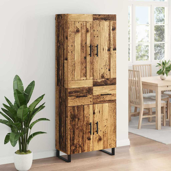 Bufet cu sertar Lemn vechi 69,5 x 34 x 180 cm Lemn compozit - WALTI WALTI