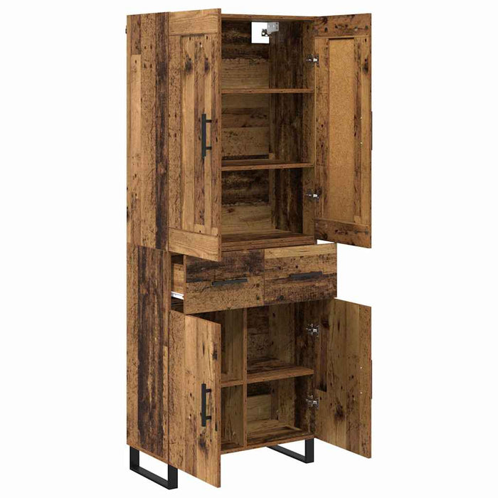 Bufet cu sertar Lemn vechi 69,5 x 34 x 180 cm Lemn compozit - WALTI WALTI