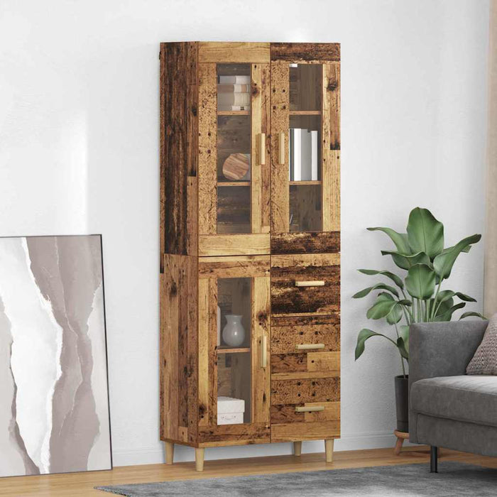 Bufet cu sertar Lemn Vechi 69,5 x 34 x 180 cm Lemn compozit - WALTI WALTI