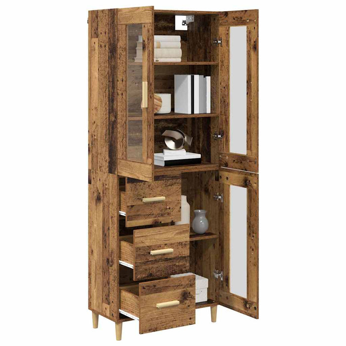 Bufet cu sertar Lemn Vechi 69,5 x 34 x 180 cm Lemn compozit - WALTI WALTI