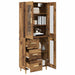 Bufet cu sertar Lemn Vechi 69,5 x 34 x 180 cm Lemn compozit - WALTI WALTI
