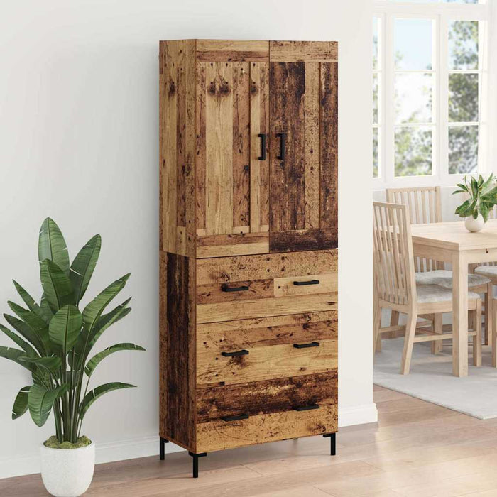 Bufet cu sertar Lemn Vechi 69,5 x 34 x 180 cm Lemn compozit - WALTI WALTI