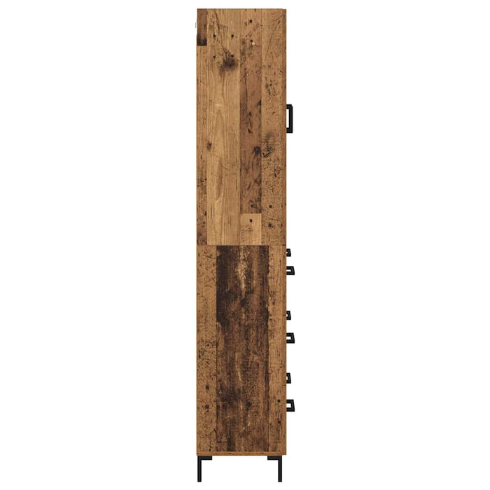 Bufet cu sertar Lemn Vechi 69,5 x 34 x 180 cm Lemn compozit - WALTI WALTI