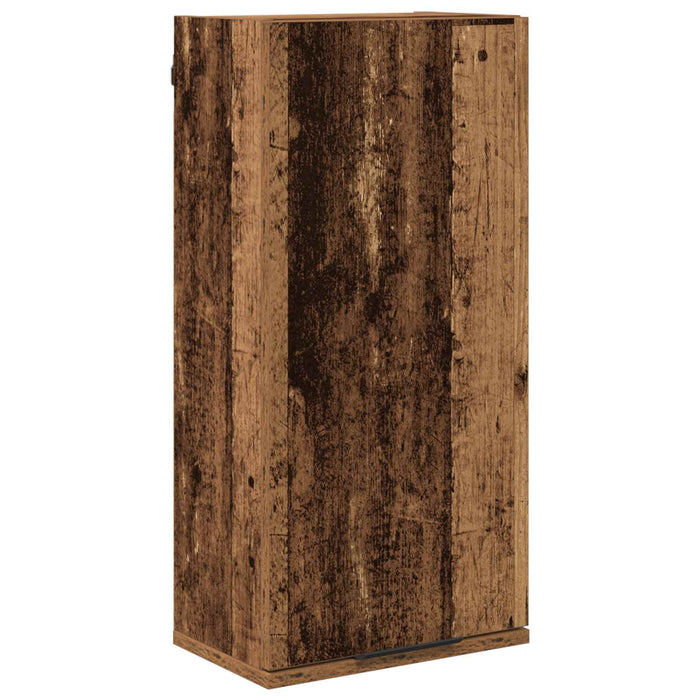Set de mobilier pentru baie 5 pcs Lemn vechi Lemn compozit - WALTI WALTI