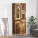 Bufet cu sertar Lemn Vechi 69,5 x 34 x 180 cm Lemn compozit - WALTI WALTI