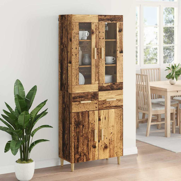 Bufet cu sertar Lemn Vechi 69,5 x 34 x 180 cm Lemn compozit - WALTI WALTI