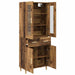 Bufet cu sertar Lemn Vechi 69,5 x 34 x 180 cm Lemn compozit - WALTI WALTI
